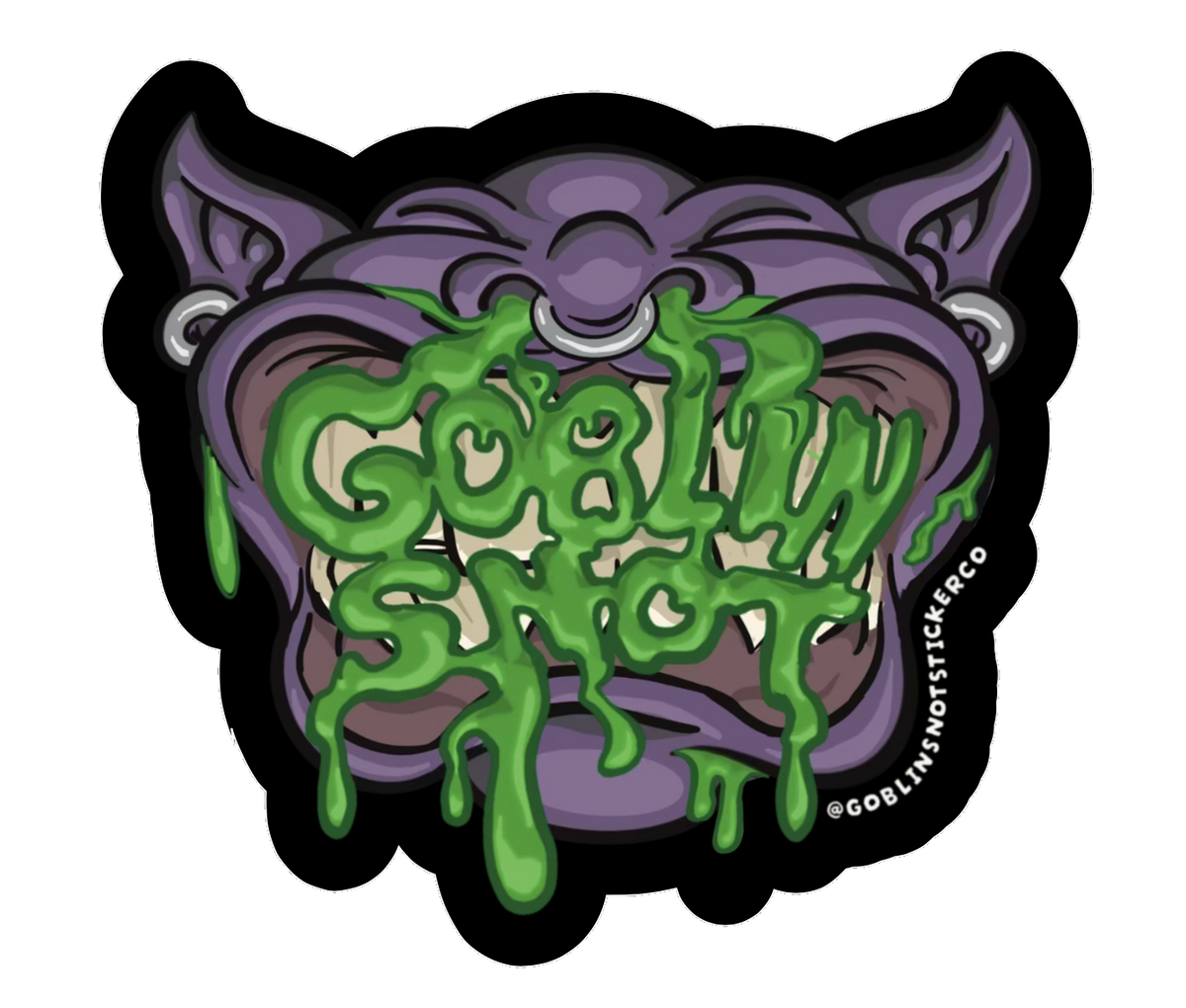 KARLOS - Goblin Snot Logo Sticker